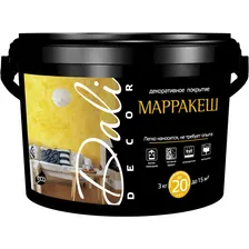 Покрытие декоративное Dali-Decor Марракеш белый 3 кг