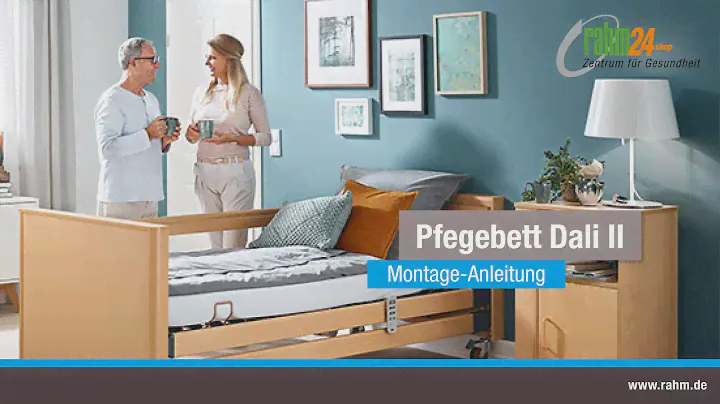 Aufbau Pflegebett Burmeier Dali