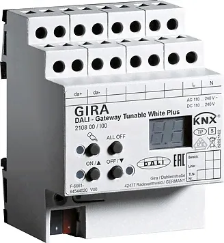 Шлюз DALI Tunable White Plus KNX-0