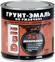 Грунт-эмаль по ржавчине 3в1 Dali молотковая черная 0,75л