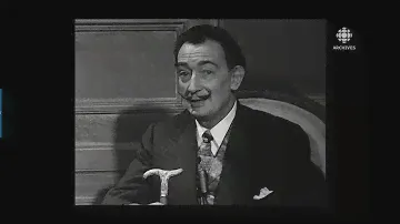 En 1958, Salvador Dali et ses réponses étonnantes sur sa vie et son oeuvre