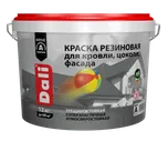 Краска специальная Dali резиновая серый 12 кг