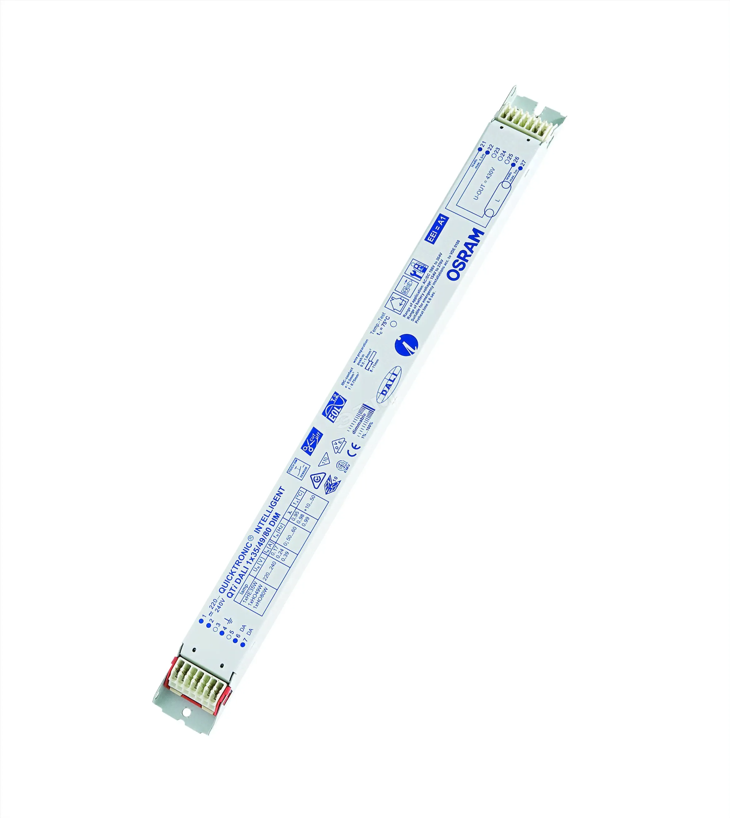ЭПРА QTI DALI 1x35/49/80 220-240 DIM Osram