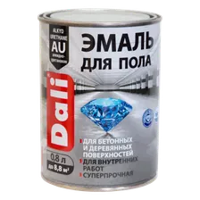 Эмаль для пола серый.RAL7040 2л "DALI" /3 ---234 --MAX-ост--40