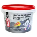Краска резиновая /серый/ 3кг DALI