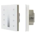Сенсорная панель DALI-901-11-ADDR-3SC-DIM-DT6-IN White (BUS)