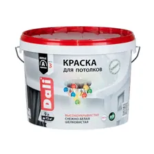 DALI Краска для потолков акриловая 9л (Рогнеда)