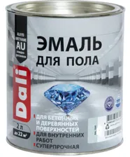 Эмаль для пола Dali белая 2кг Рогнеда