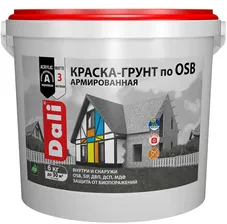 Краска-грунт по OSB Dali армированная база C 6 кг