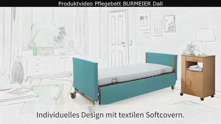 Produktvideo Pflegebett Burmeier Dali 2