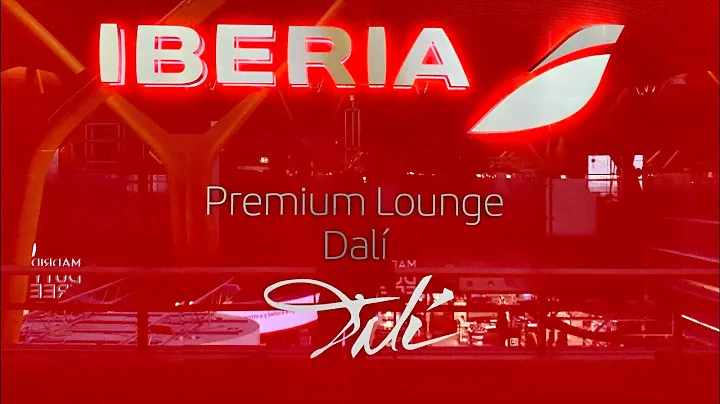 Iberia DALI Lounge Review | Madrid Airport 🇪🇸