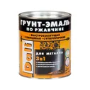 Грунт-эмаль по ржавчине и металлу Dali 3 в 1 Коричневая (2л)