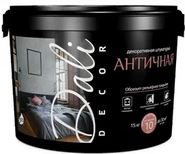 Штукатурка декоративная Dali-Decor Античная белый 15 кг